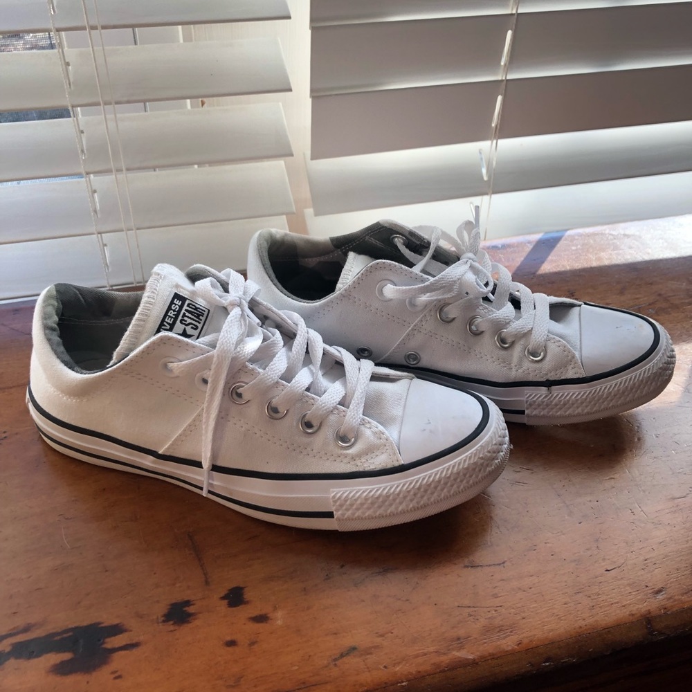 White Converse Sneakers
